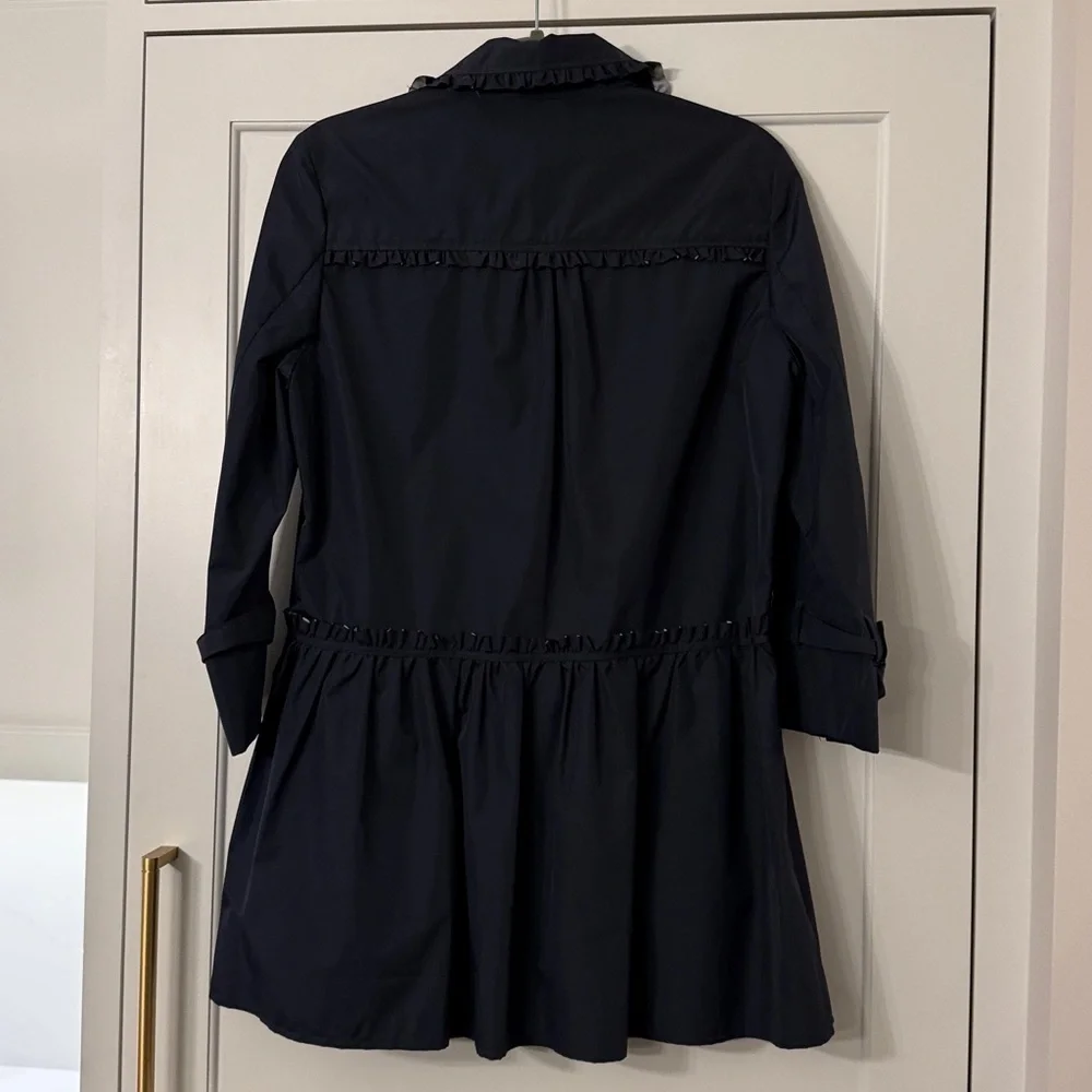 Chic Navy Women's Trench Coat - Picture 5 of 7